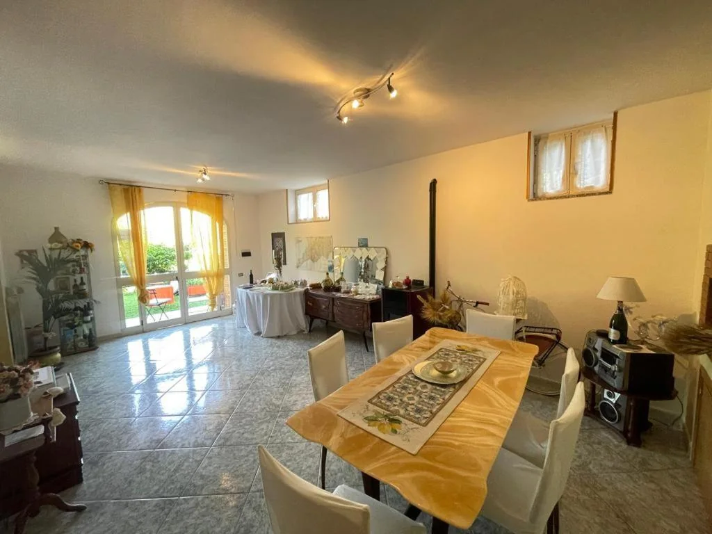 Il salone e l'angolo colazione, Villa Bianca Tramonti