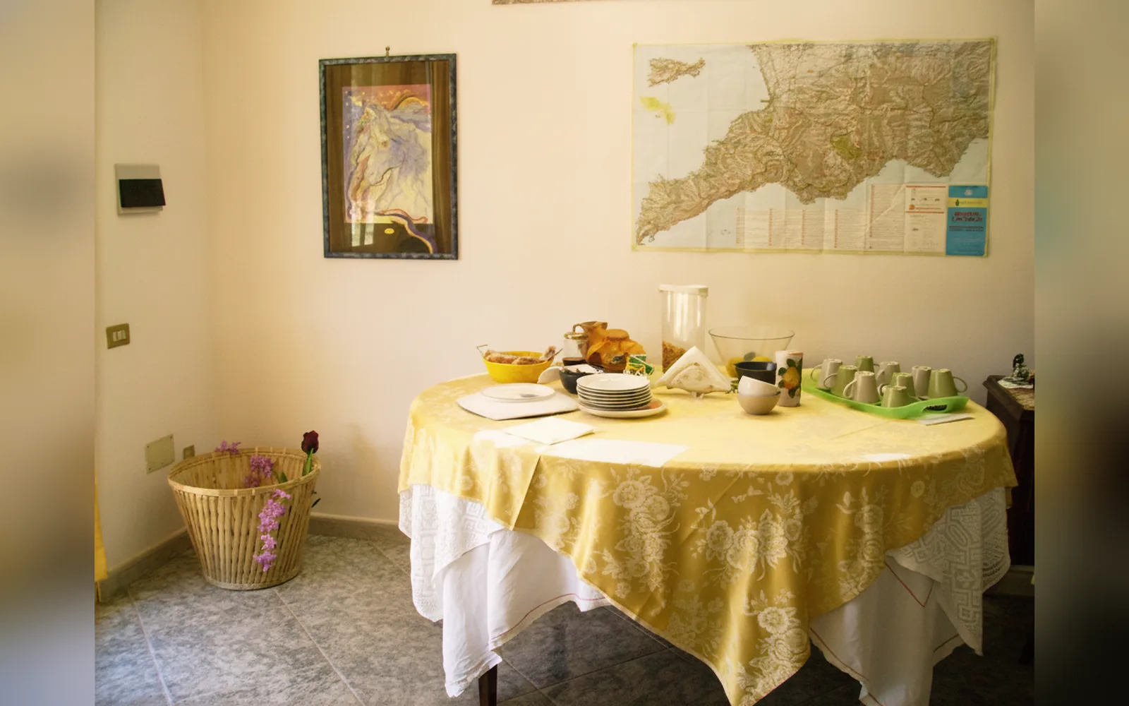 Camera con bagno privato — Villa Bianca Tramonti, Tramonti (Salerno) (Campania) (foto 17)