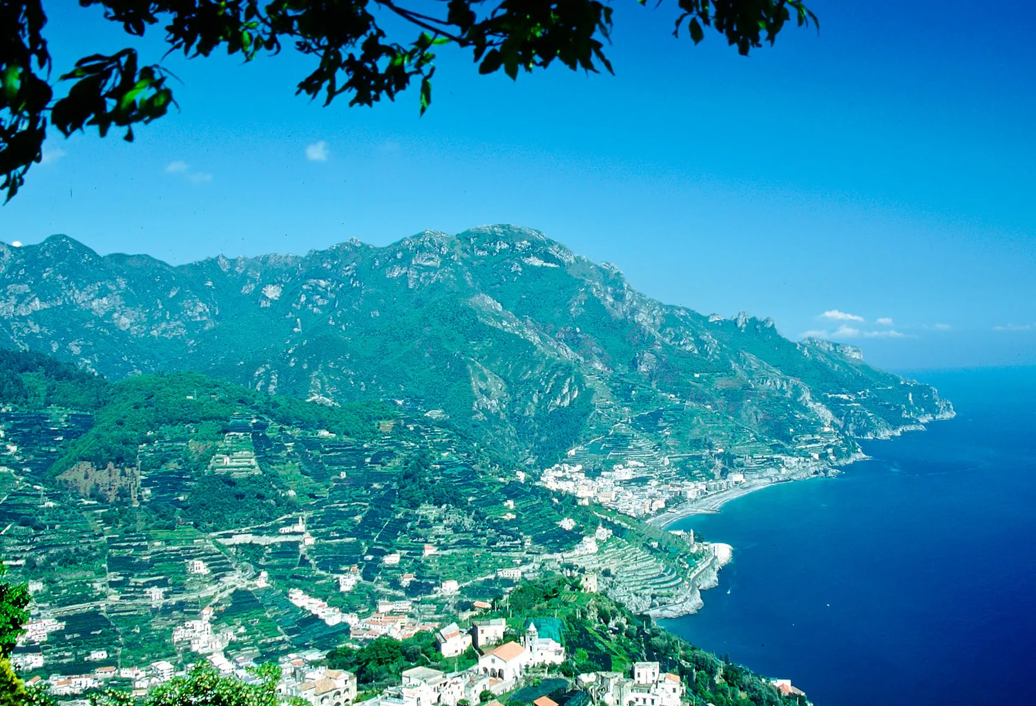 La Costiera vista da Villa Cimbrone, a Ravello