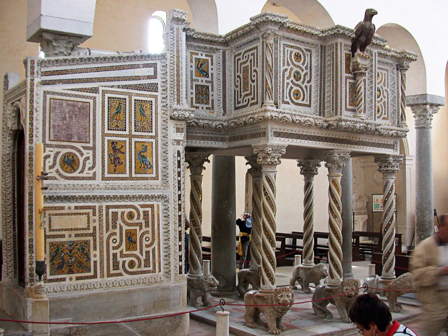 Il pulpito di Nicola di Bartolomeo da Foggia nel Duomo di Ravello